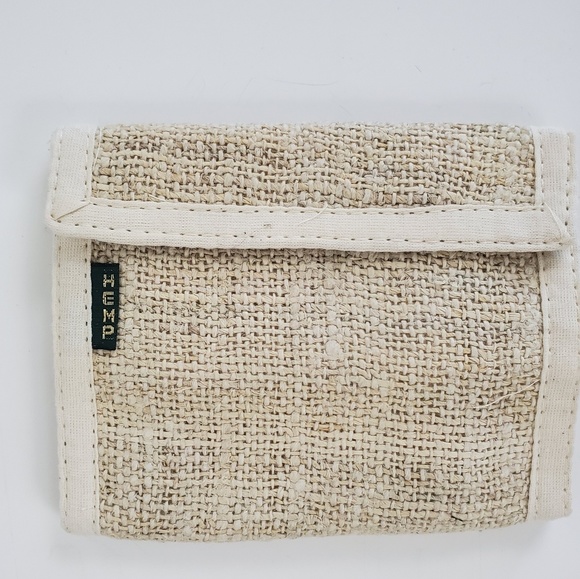 NWOT Hemp Handmade Om trifold wallet - Picture 6 of 6